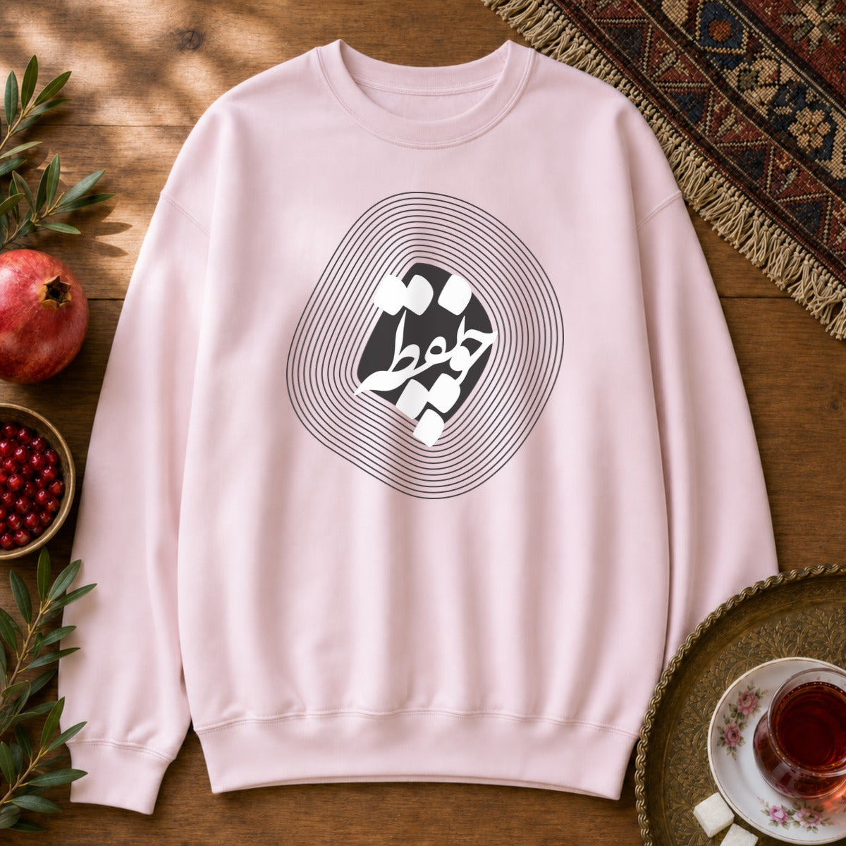 Cho Noqte Sweatshirt - Light Pink