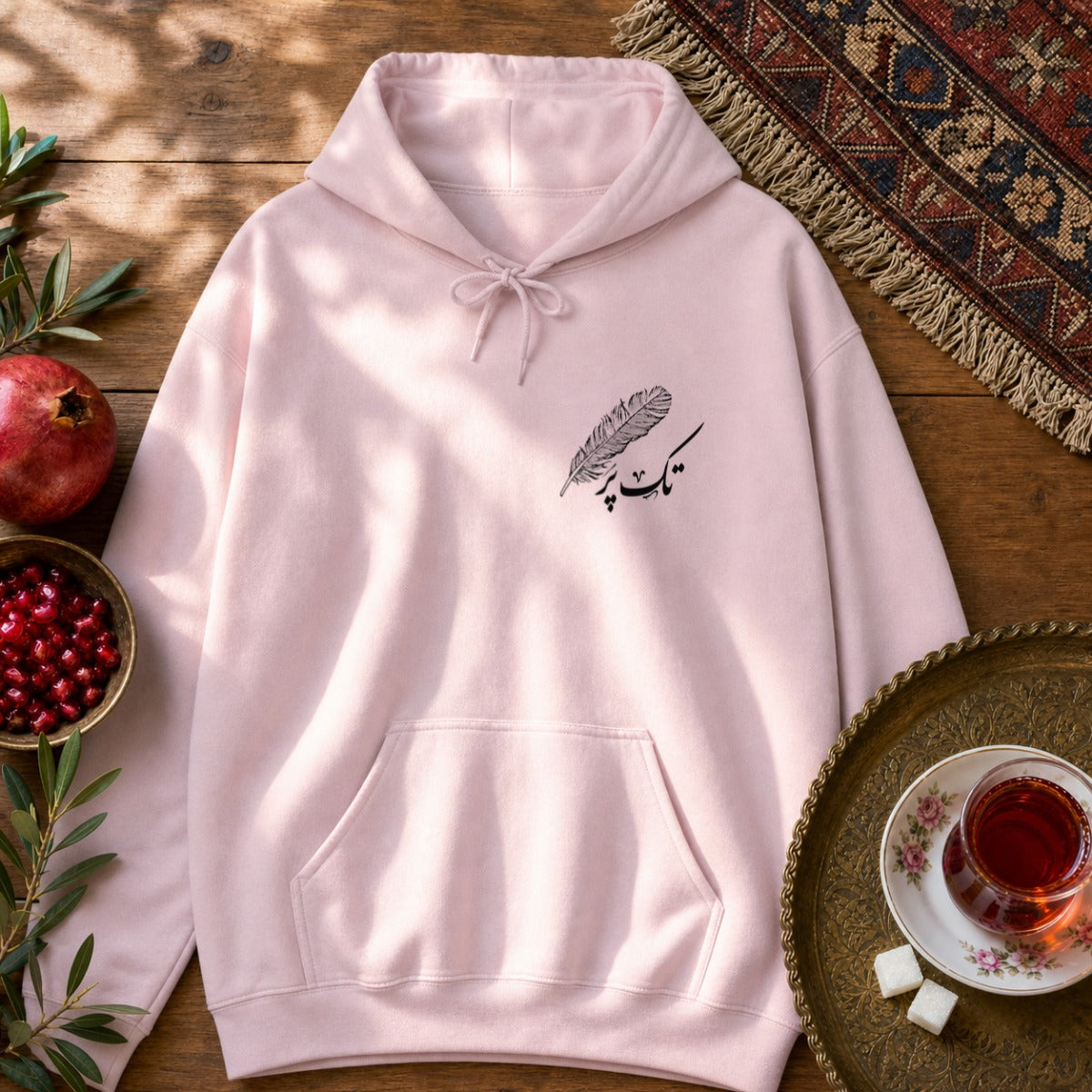 Tak-Par Hoodie - Light Pink