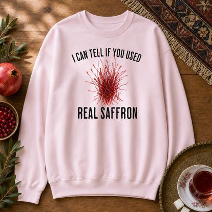Real Saffron Sweatshirt - Light Pink
