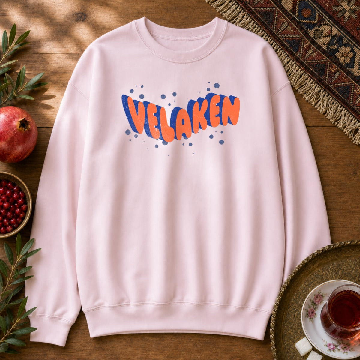 Velaken Sweatshirt - Light Pink