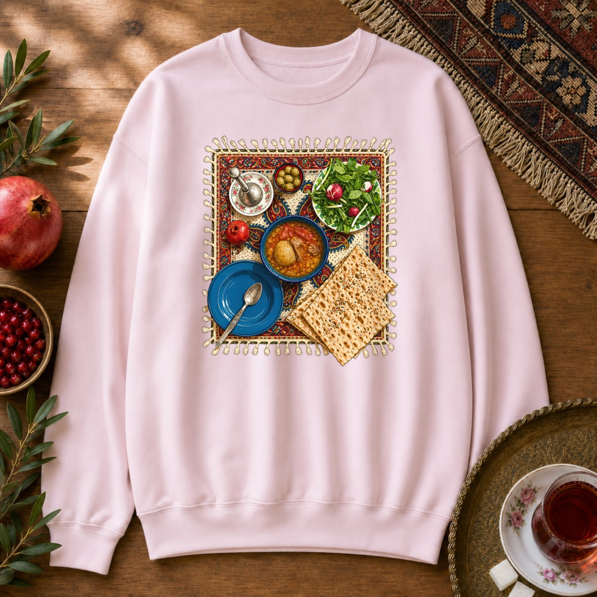 Dizi Sweatshirt - Light Pink