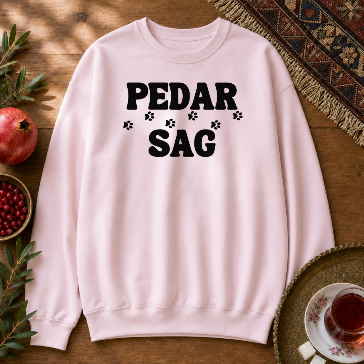 Pedar Sag Sweatshirt - Light Pink
