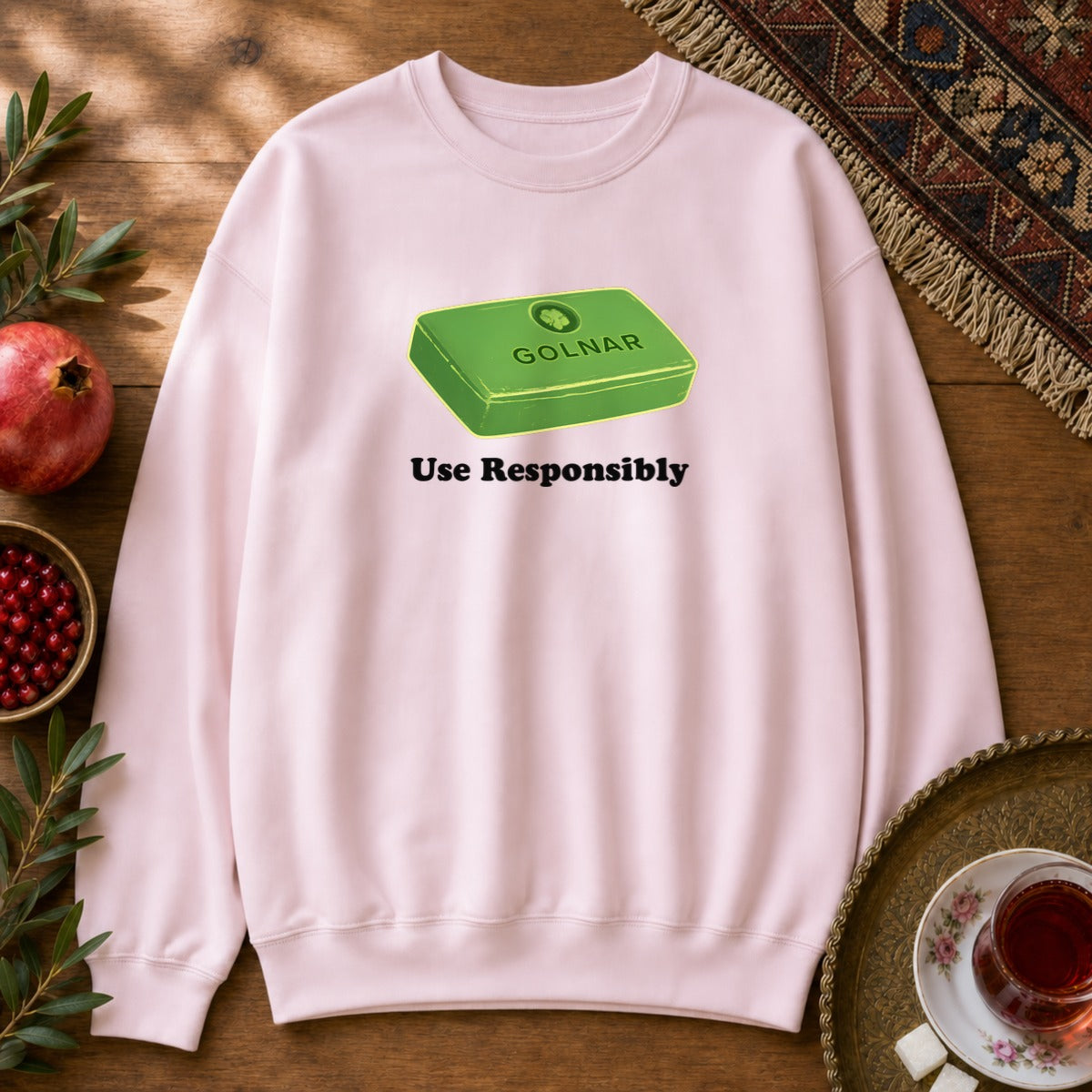 Golnar Sweatshirt - Light Pink