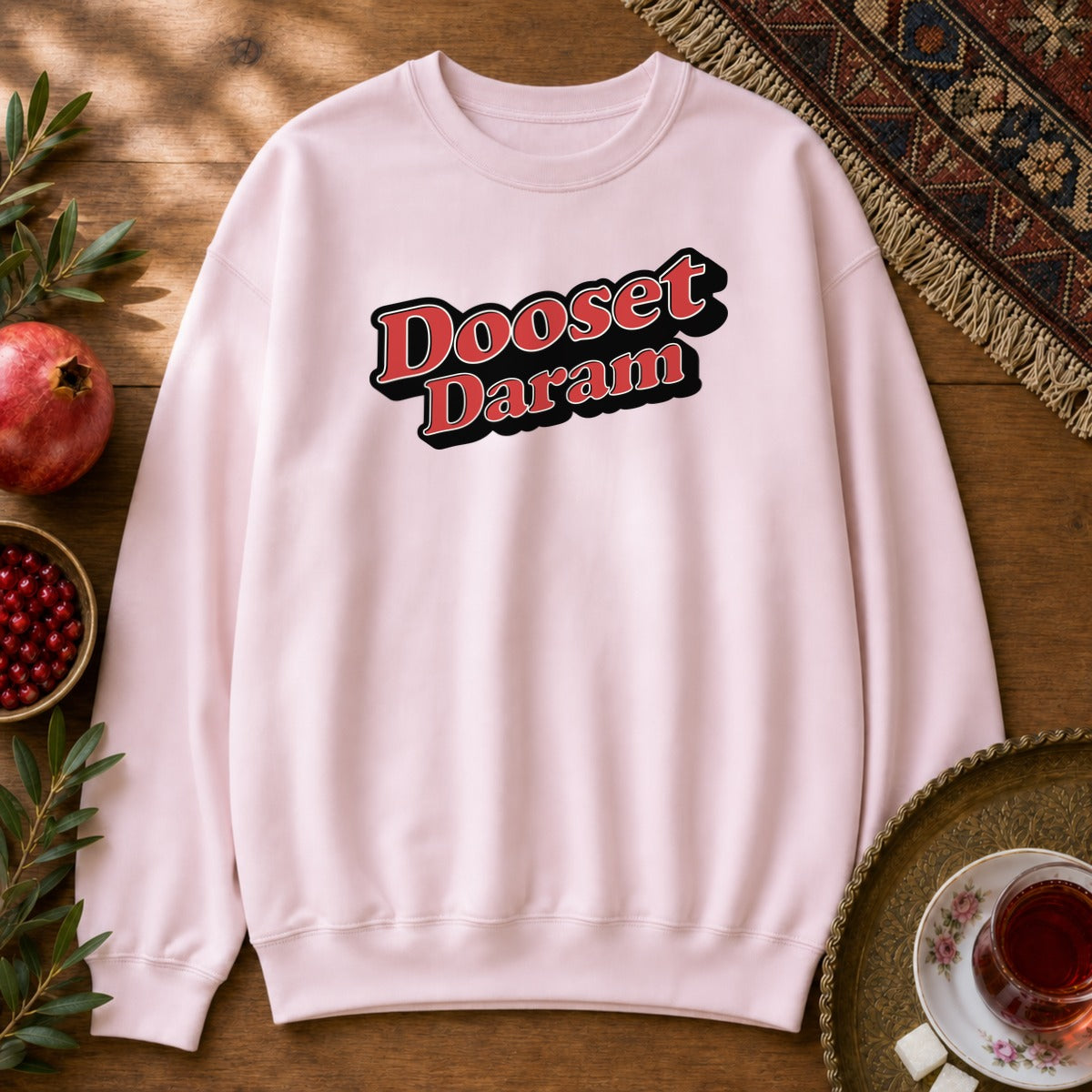 Dooset Daram Sweatshirt - Light Pink