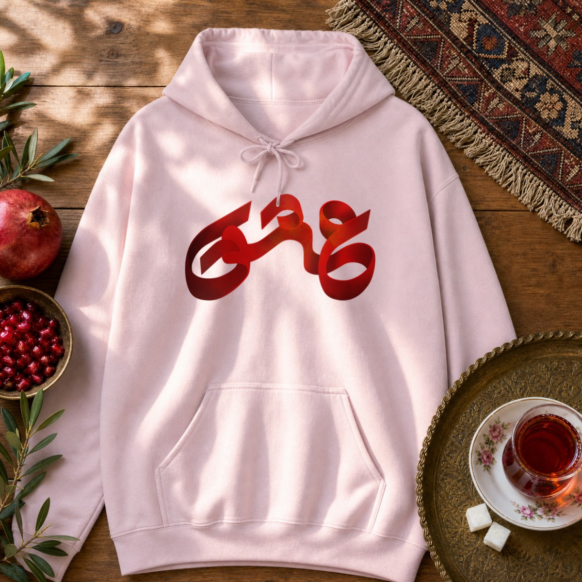 Love Hoodie - Light Pink