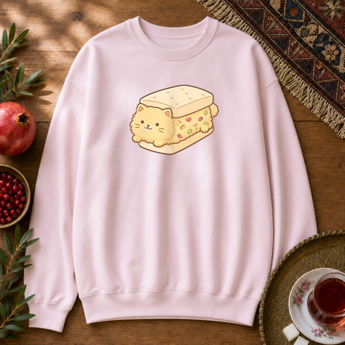 Persian Ice Cream Sonnati Sweatshirt - Light Pink