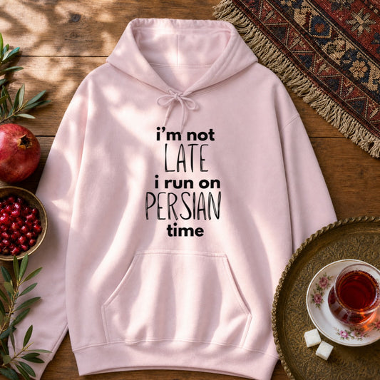 Persian Time Hoodie - Light Pink