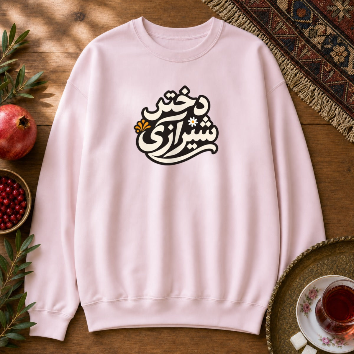Dokhtar Shirzai Sweatshirt - Light Pink