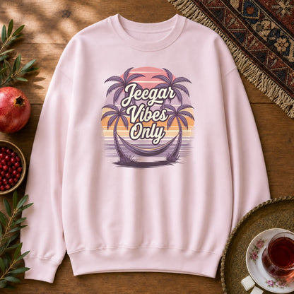 Jeegar Vibes Only Sweatshirt - Light Pink
