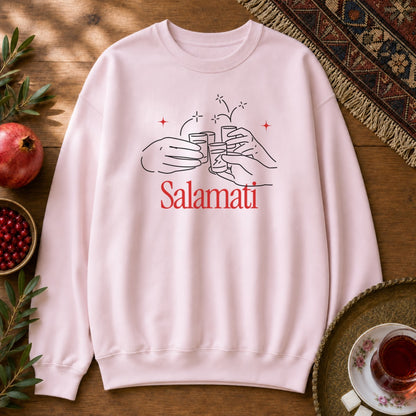 Salamati Shots Sweatshirt - Light Pink