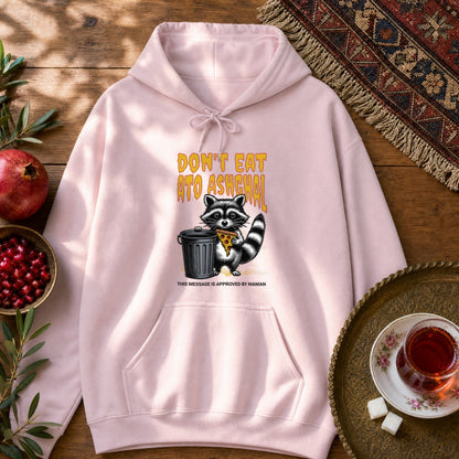 Don't Eat Ato Ashghal Hoodie - Light Pink