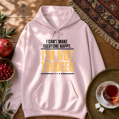 I'm Not Tahdeeg Hoodie - Light Pink