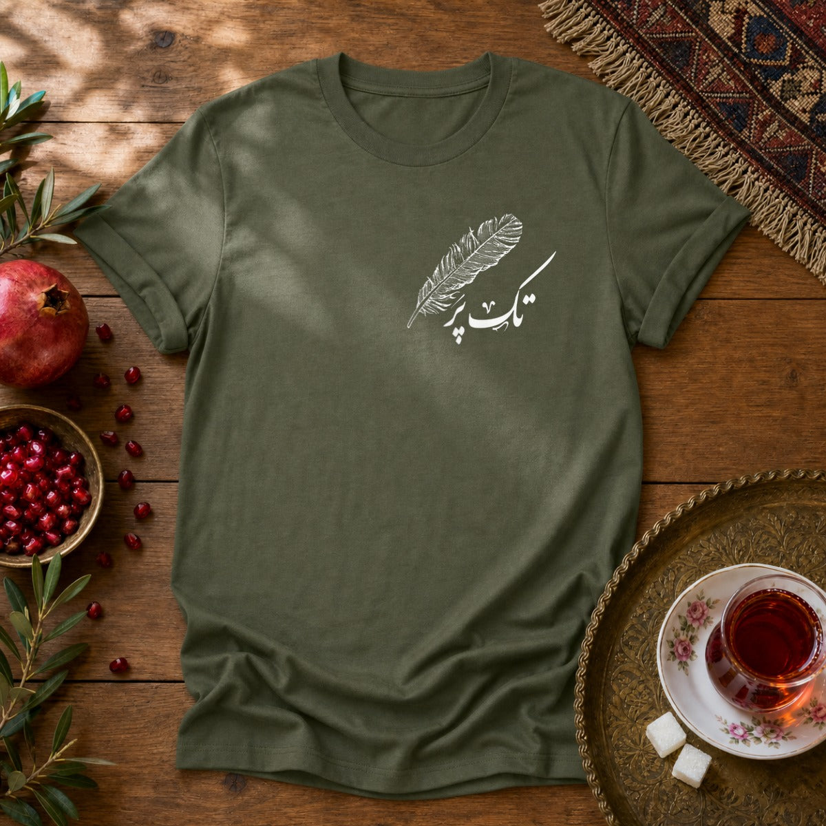 Tak-Par Unisex T-shirt - Military Green