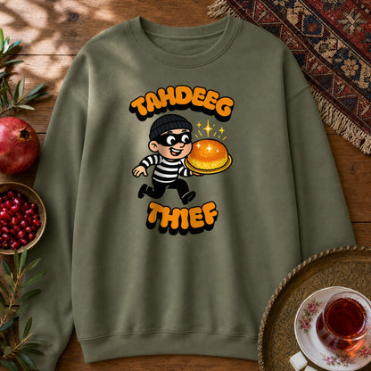 Tahdeeg Thief Sweatshirt - Military Green