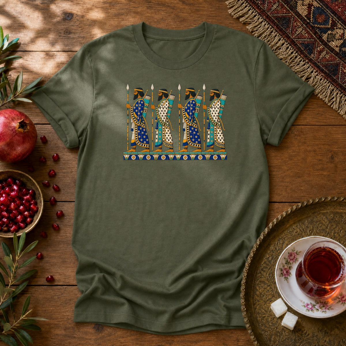 Susa Archers Unisex T-Shirt - Military Green