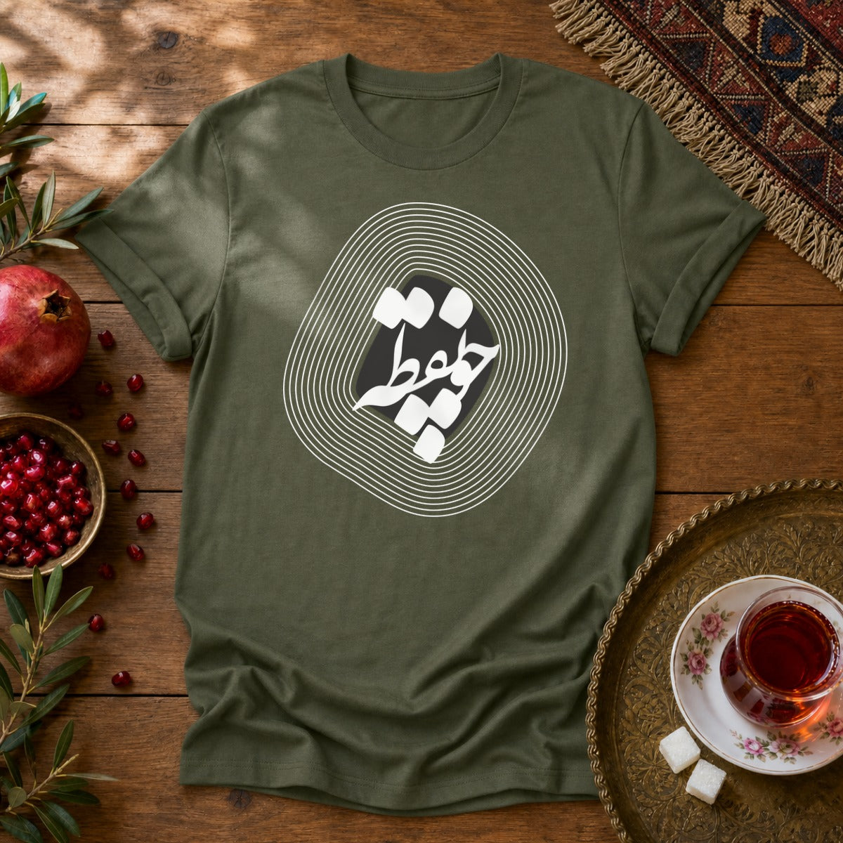 Cho Noqte Unisex T-Shirt - Military Green