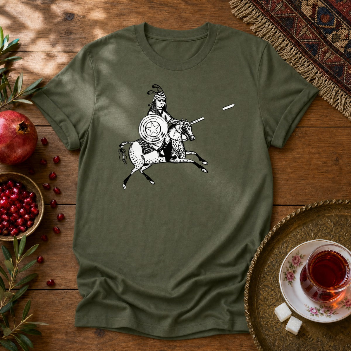 Heartbreak Hero Unisex T-Shirt - Military Green