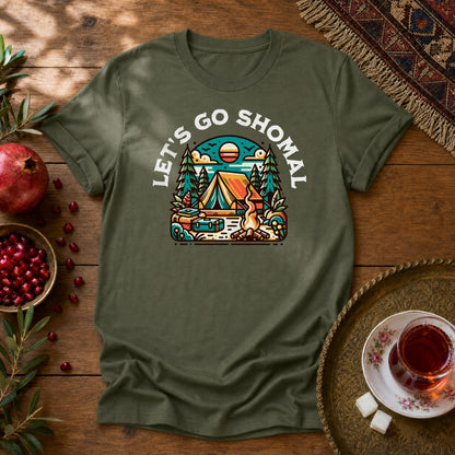 Let's Go Shomal Unisex T-Shirt - Military Green