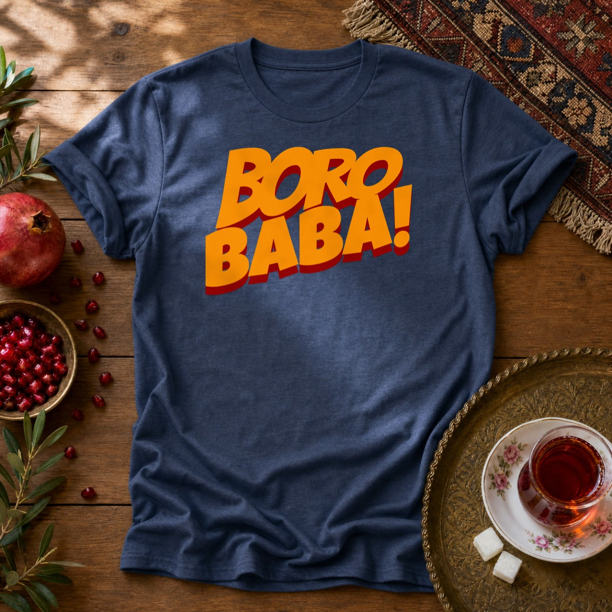 Boro Baba Unisex T-Shirt - Navy