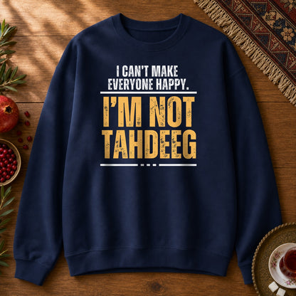 I'm Not Tahdeeg Sweatshirt - Navy