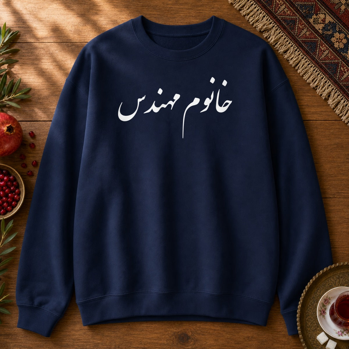 Khanoom Mohandes Sweatshirt - Navy