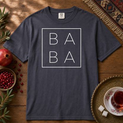 Baba Minimal Premium Tee - Navy