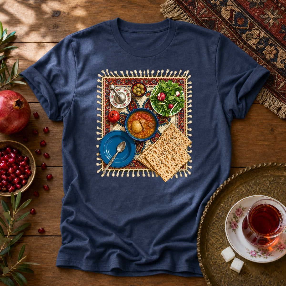 Dizi Unisex T-Shirt - Navy