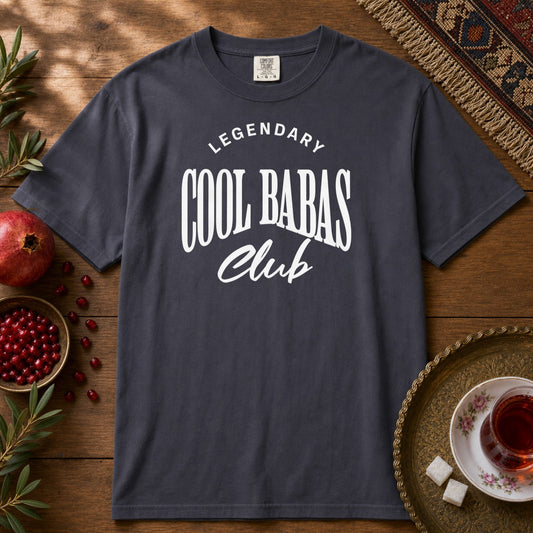 Cool Babas Club Premium Tee - Navy