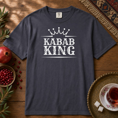 Kabab King Premium Tee - Navy