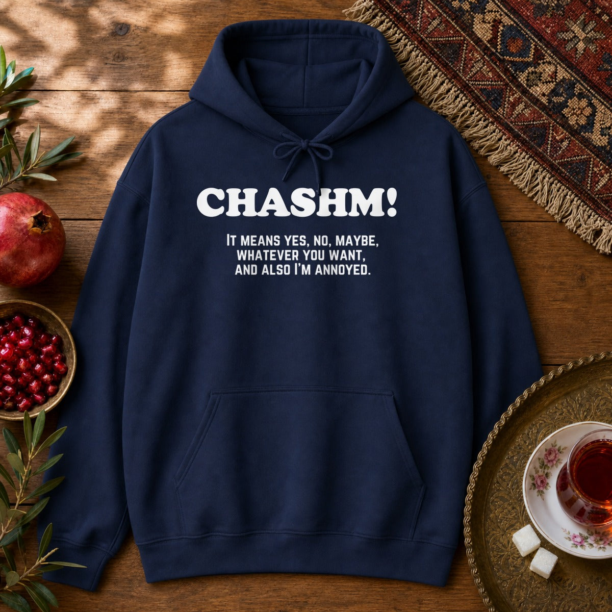 Chashm Defined Hoodie - Navy
