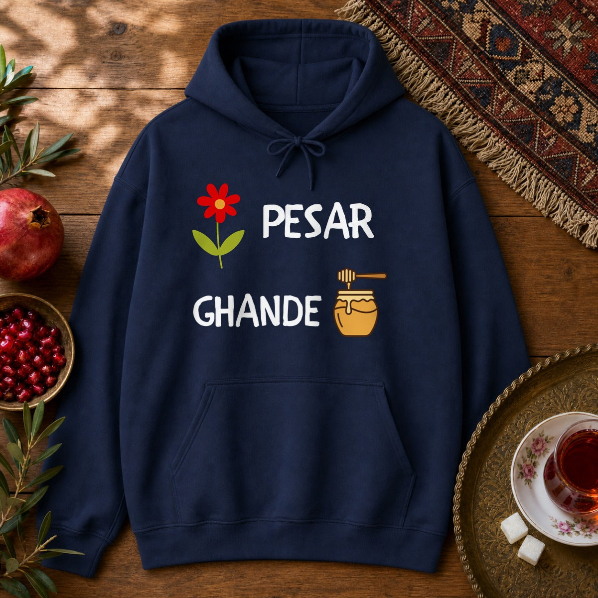 Gol Pesar Hoodie - Navy
