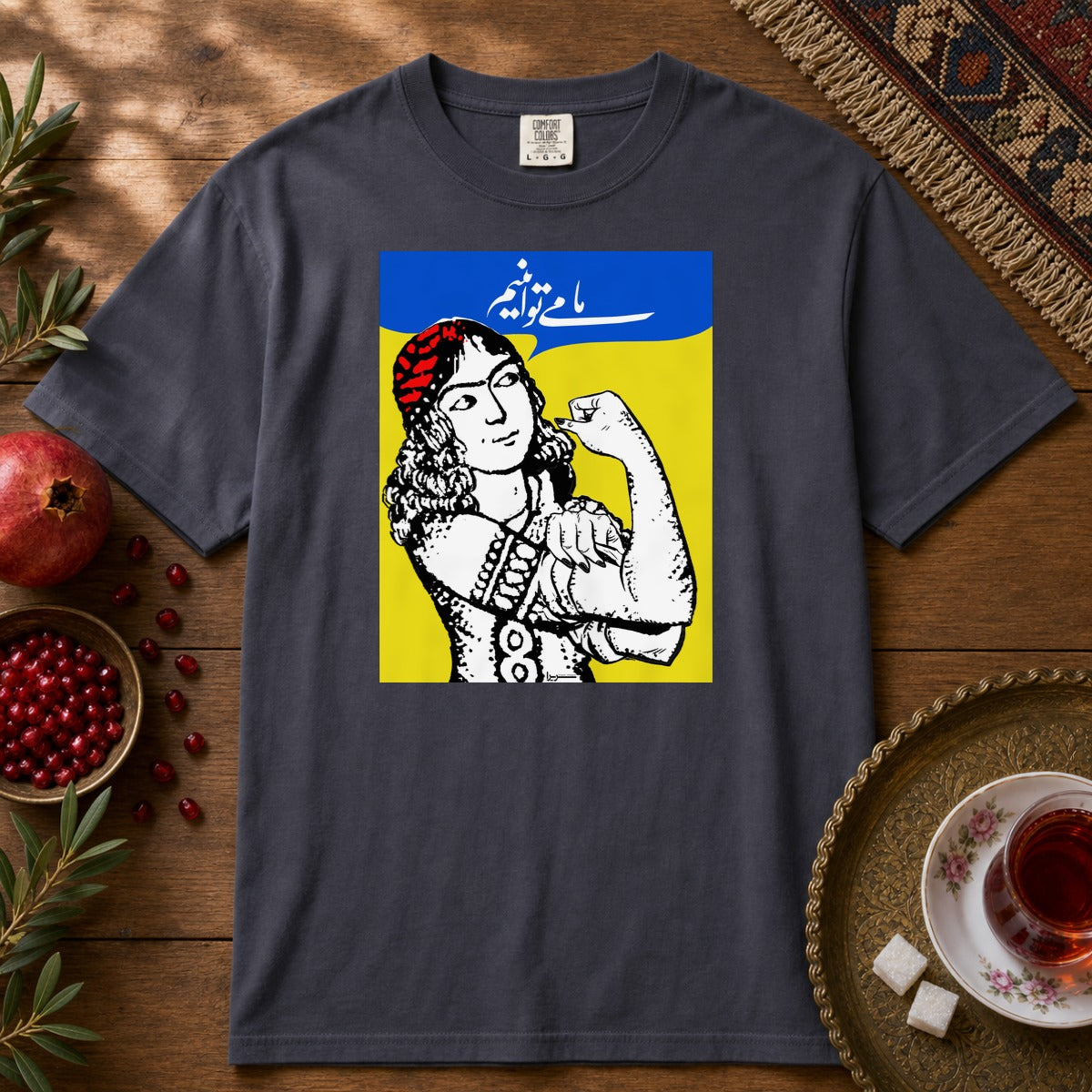 We Can Do It Premium Tee - Navy