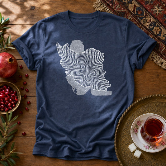 Iran is my ID Unisex T-Shirt - Navy