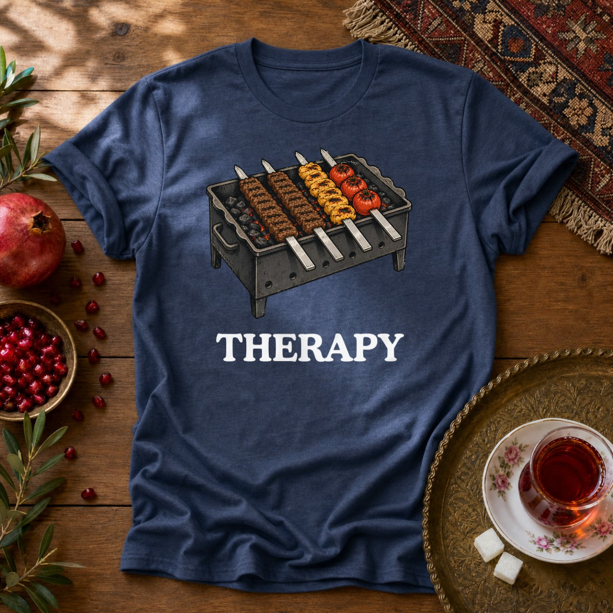 Therapy Unisex T-Shirt - Navy