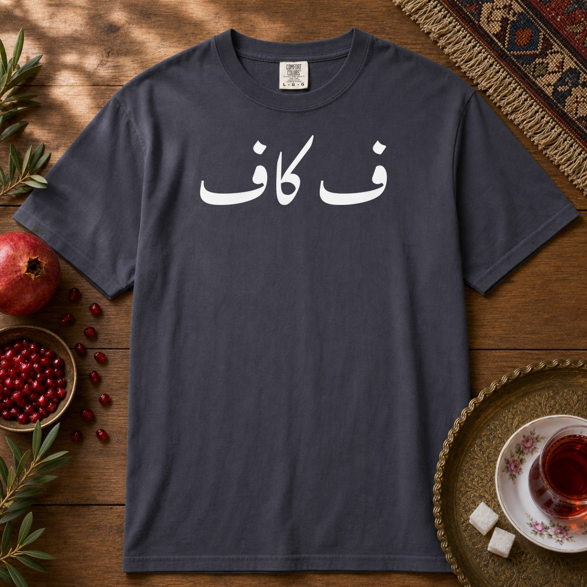 F Off Premium Tee - Navy