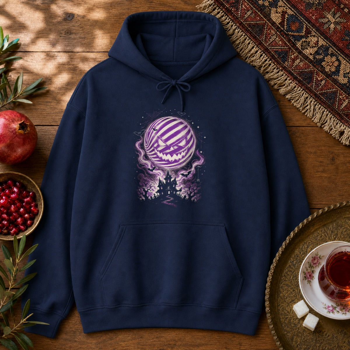 Spooky Toop Hoodie - Navy