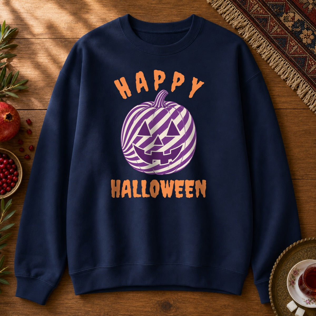 Happy Halloween - Toop Plastici Sweatshirt - Navy