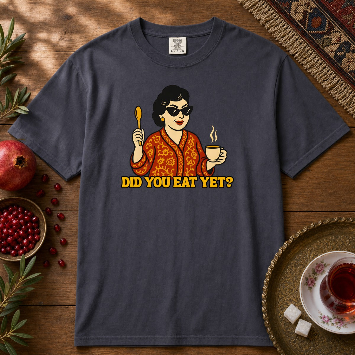Did you eat yet? 1 Premium Tee - Navy