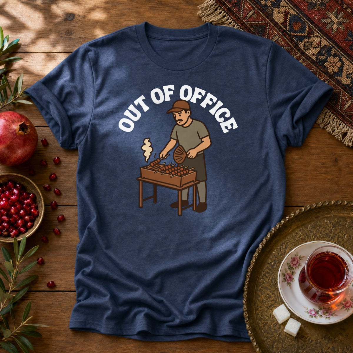 Out of Office Unisex T-Shirt - Navy