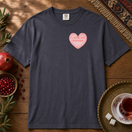I love my Maman Premium Tee - Navy