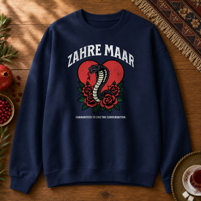 Zahre Maar Sweatshirt - Navy