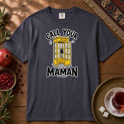 Call your Maman Premium Tee - Navy