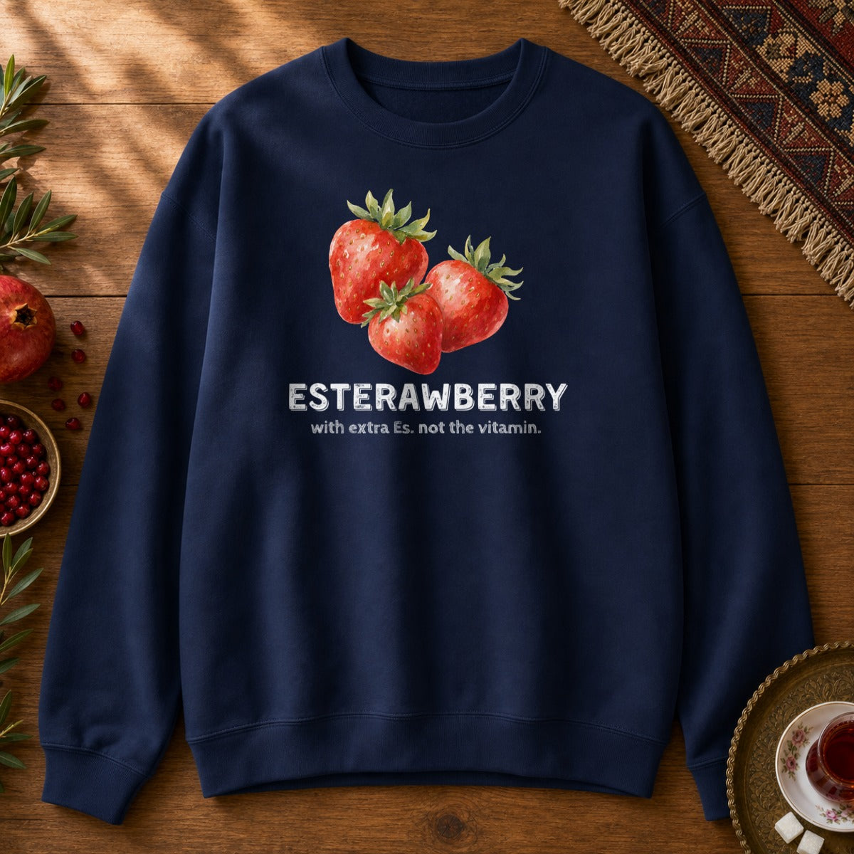 Esterawberry Sweatshirt - Navy