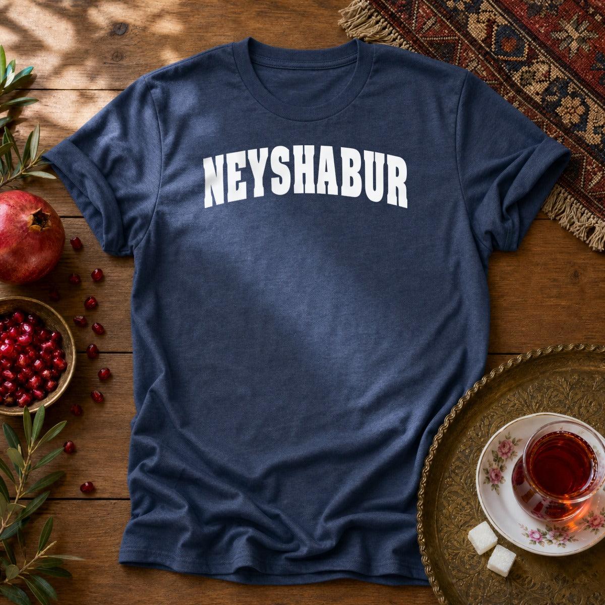 Neyshabur Unisex T-Shirt - Navy