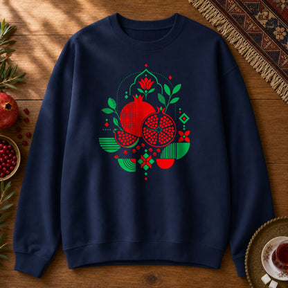 Pomegranate Sweatshirt - Navy