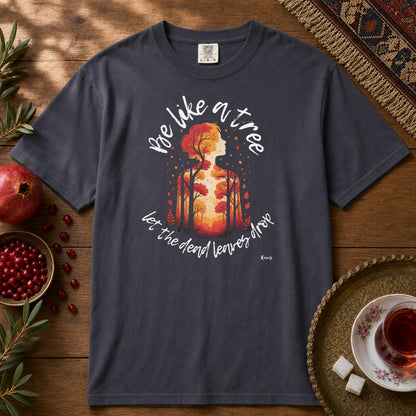 Be Like a Tree - Rumi Premium Tee - Navy
