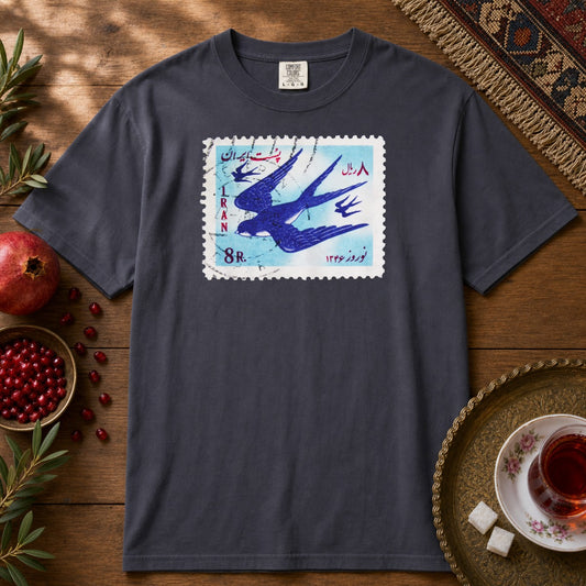 Nowruz Parastoo Premium Tee - Navy