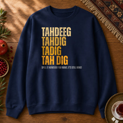 Spelling Tahdeeg Sweatshirt - Navy