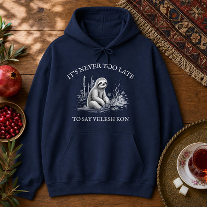 Velesh Kon Sloth Hoodie - Navy