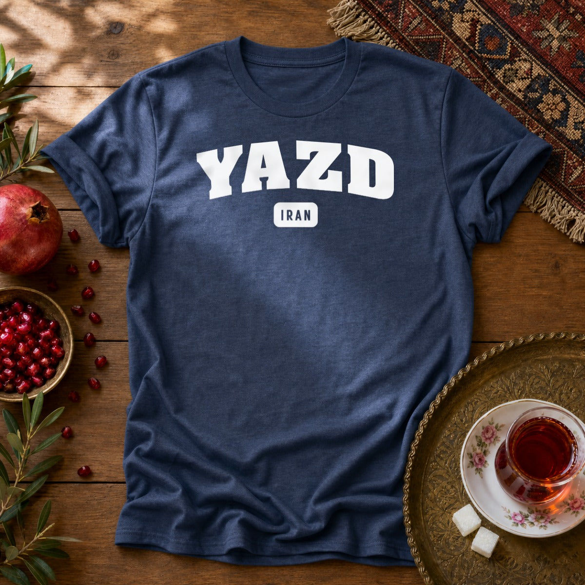 Yazd Unisex T-Shirt - Navy